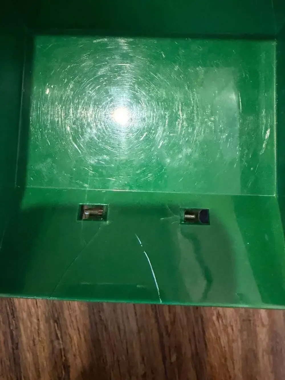 ERTL John Deere Monster Treads Dump Truck Green Toy